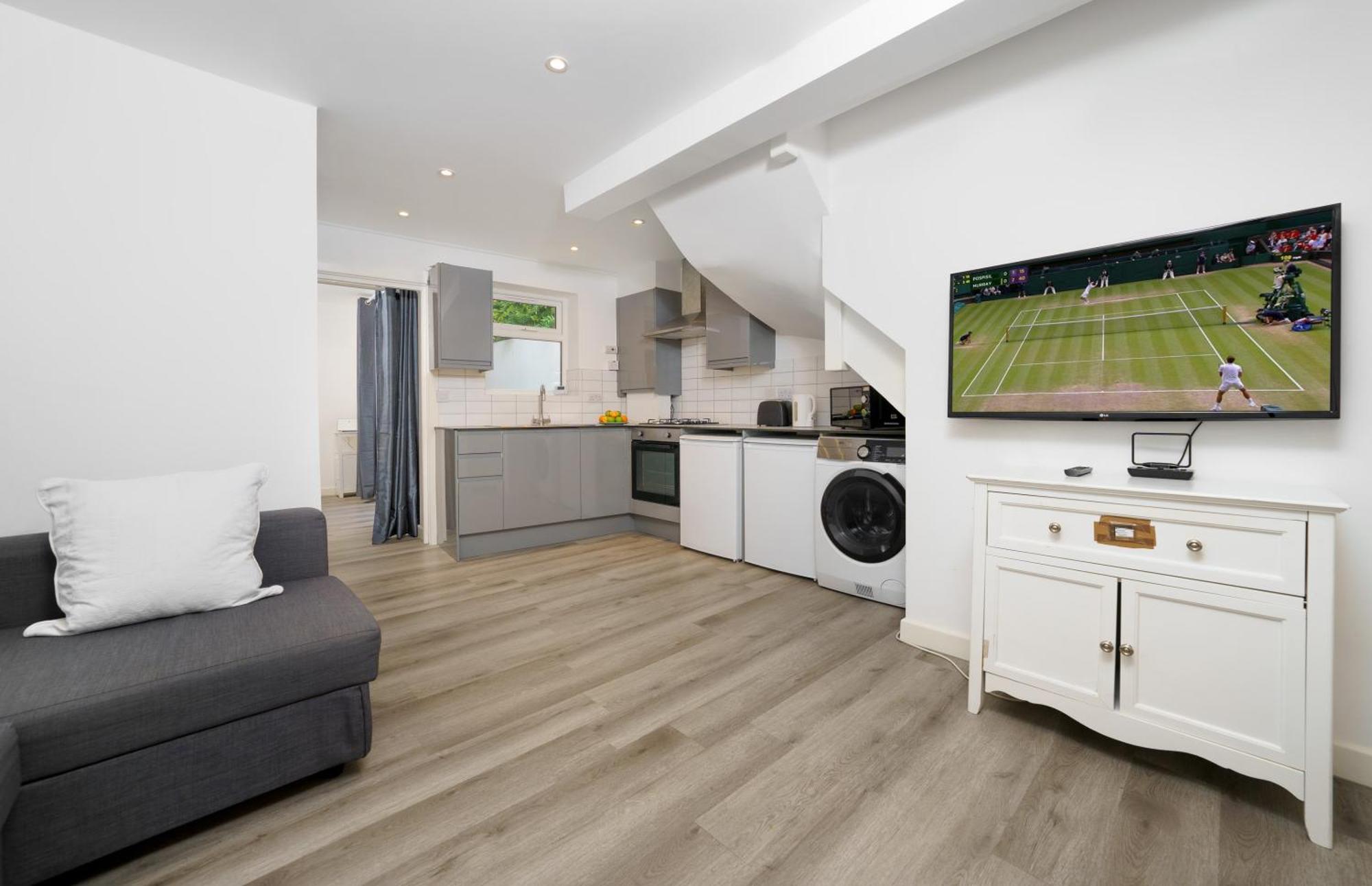 Modern Apartment In South West Londres Extérieur photo